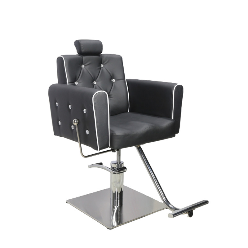 Black Salon Styling Furniture Beauty Salon Styling Chair ZY-LC076