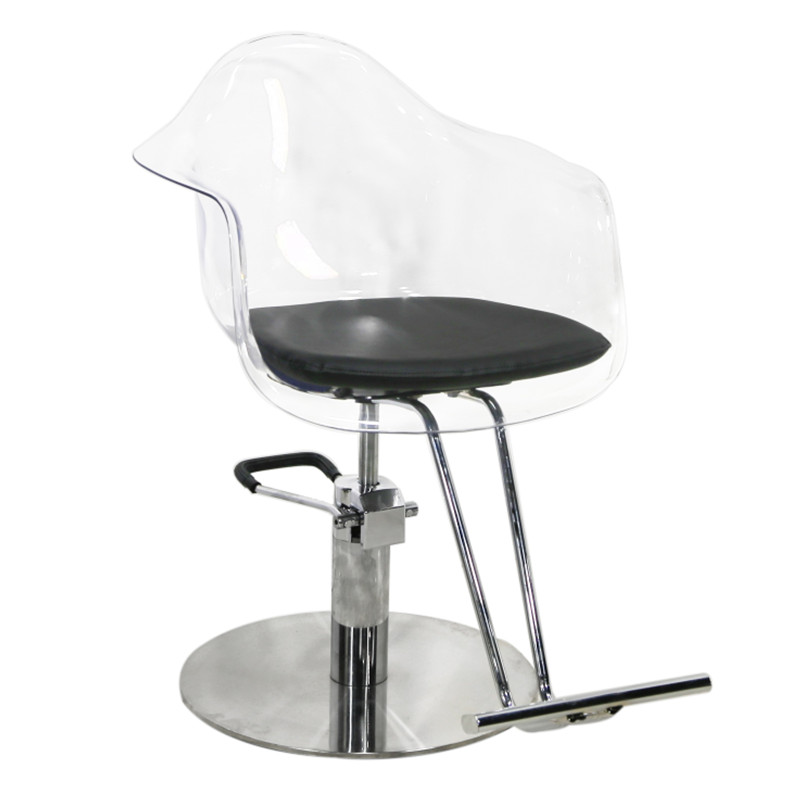 Transparent salon chair stylist chair salon styling chair ZY-LC262