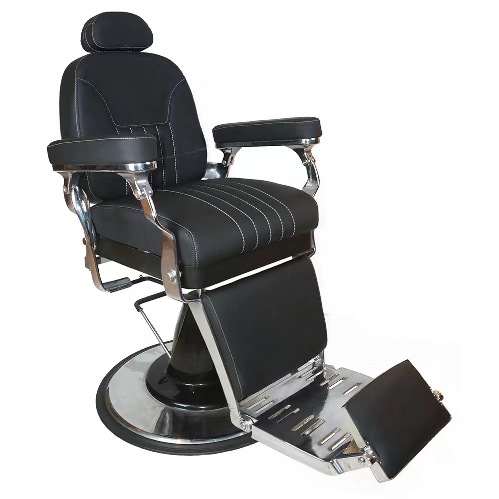 Black heavy barber antique salon equipment ZY-BC88878