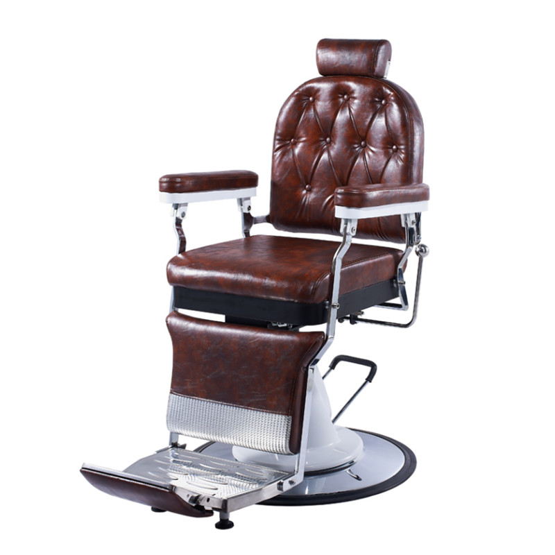 Vintage Red heavy duty barber salon chair ZY-BC8881