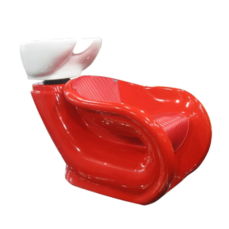 Snail shape shampoo chair fiber material ZY-SC0139