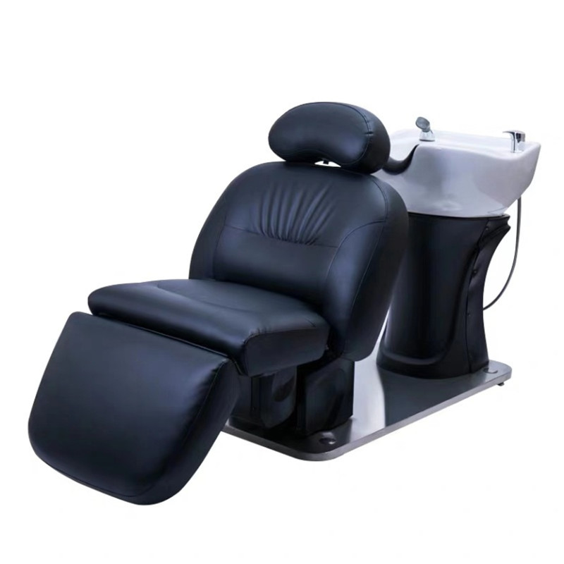 Electric shampoo chair stainless steel base ZY-SC151A