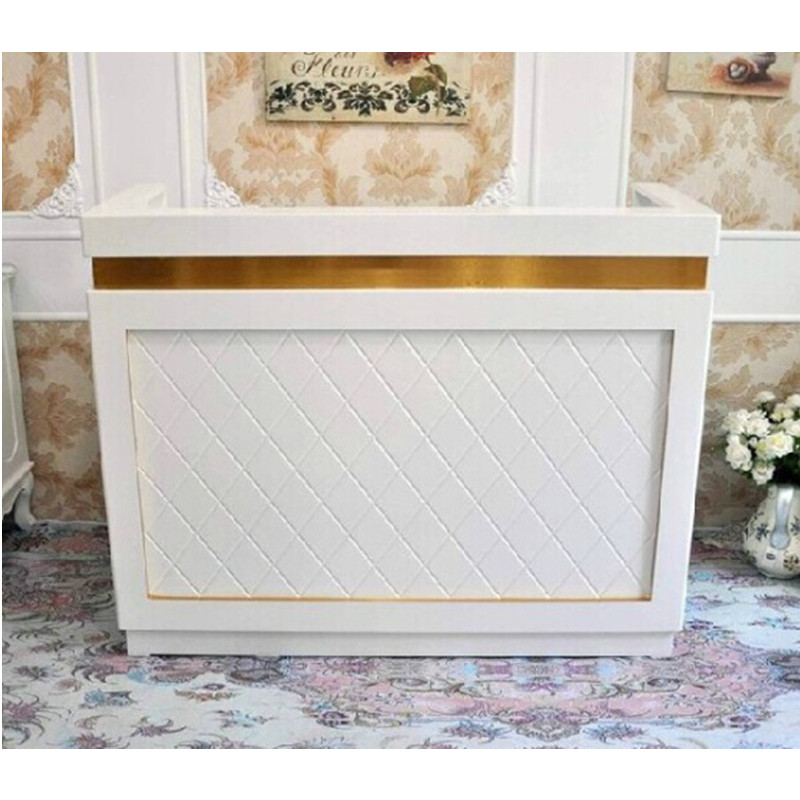 Barber shop simple modern front desk beauty salon reception desk ZY-CT015