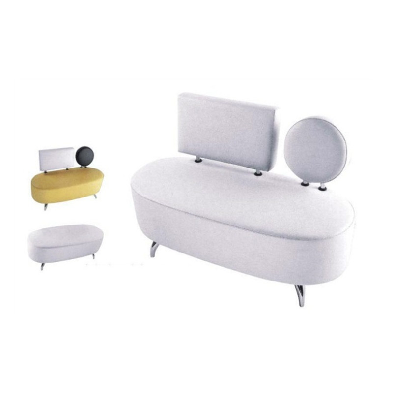 Customized hair salon furniture waiting sofa, waiting chair ZY-T35