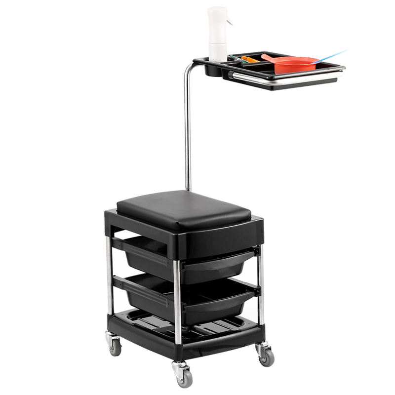 Beauty salon vintage salon special heat dye trolley